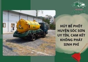Hút bể phốt huyện Sóc Sơn