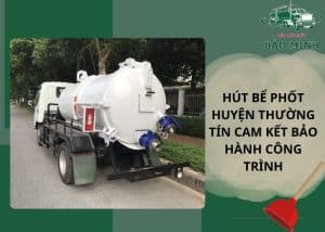 Hút bể phốt huyện Thường Tín