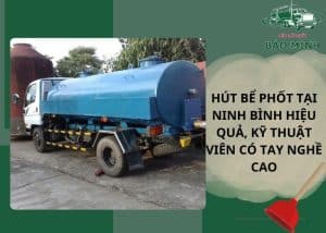 Hút bể phốt tại Ninh Bình