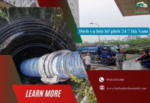 dịch vụ hút bể phốt 247 Hà Nam