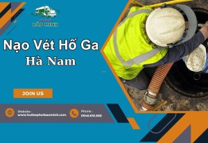 nạo vét hố ga Hà Nam