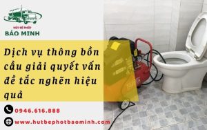 dịch vụ thông bồn cầu