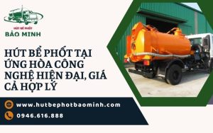 hút bể phốt tại ứng hòa