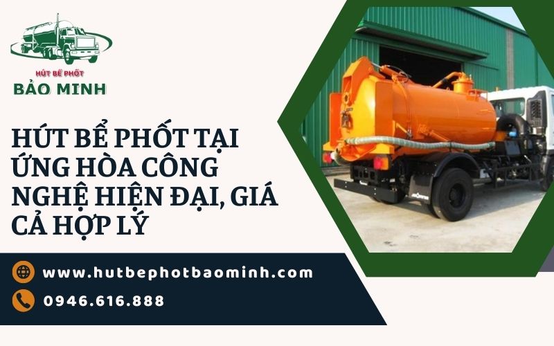 hút bể phốt tại ứng hòa