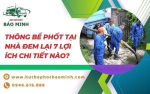 thông bể phốt