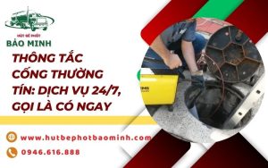 thông tắc cống thường tín