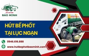 hút bể phốt tại lục ngạn