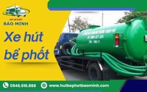 xe hút bể phốt