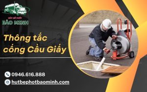 thông tắc cống Cầu Giấy