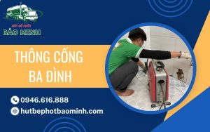 thông cống Ba Đình