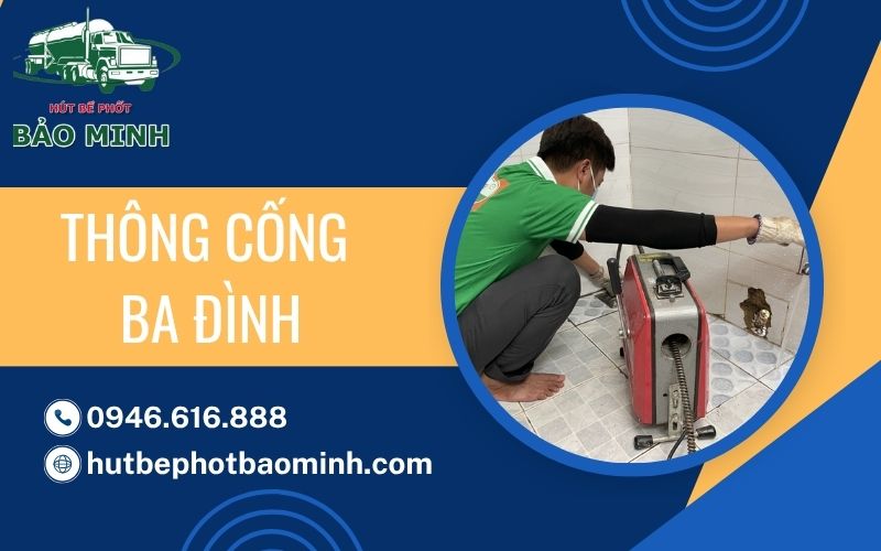 thông cống Ba Đình