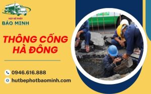 thông cống Hà Đông