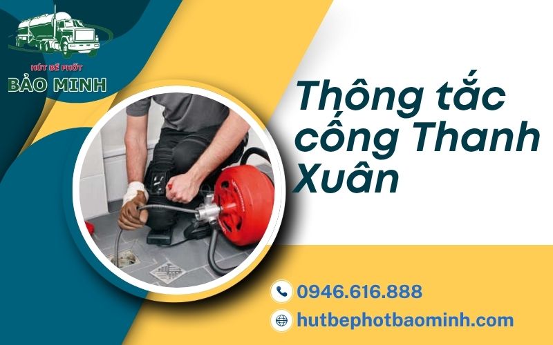 thông tắc cống Thanh Xuân