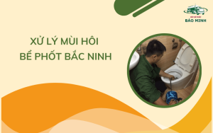 Xử lý mùi hôi bể phốt Bắc Ninh