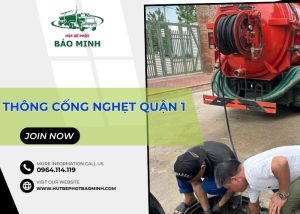 Thông cống nghẹt Quận 1