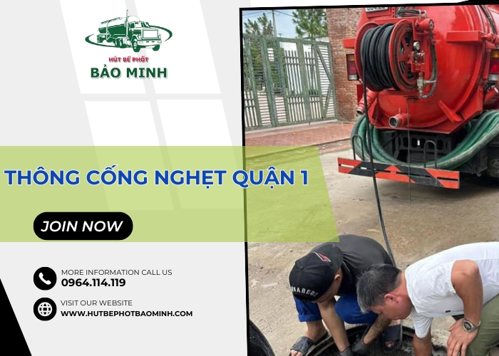 Thông cống nghẹt Quận 1