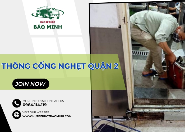 Thông cống nghẹt Quận 2