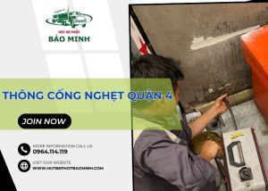 Thông cống nghẹt Quận 4