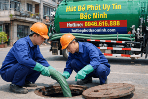 thi công hút bể phốt tại bắc ninh