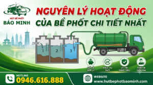 Nguyên lý hoạt động của bể phốt