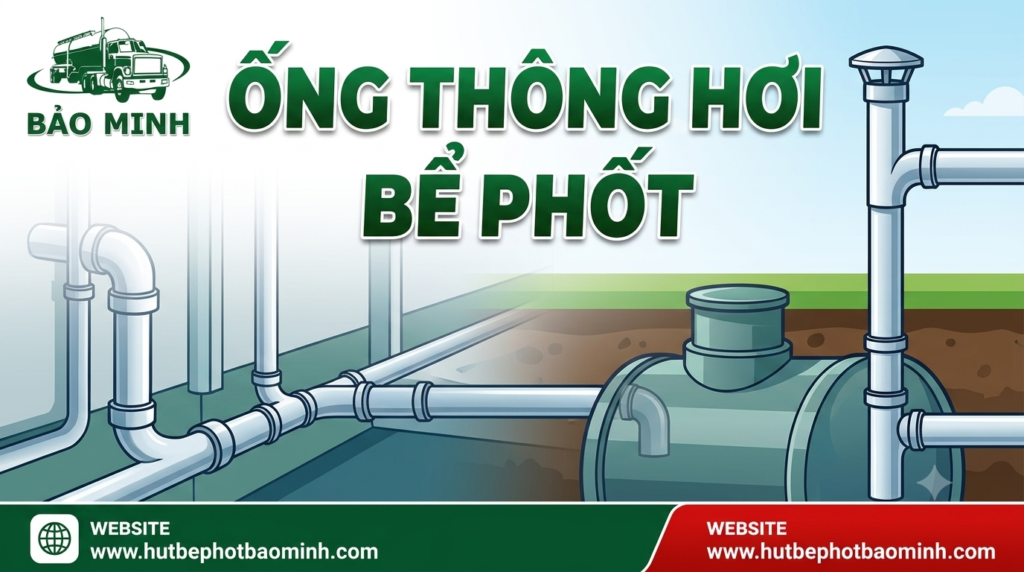 Ống thông hơi bể phốt để làm gì