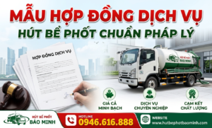 Hợp đồng dịch vụ hút bể phốt