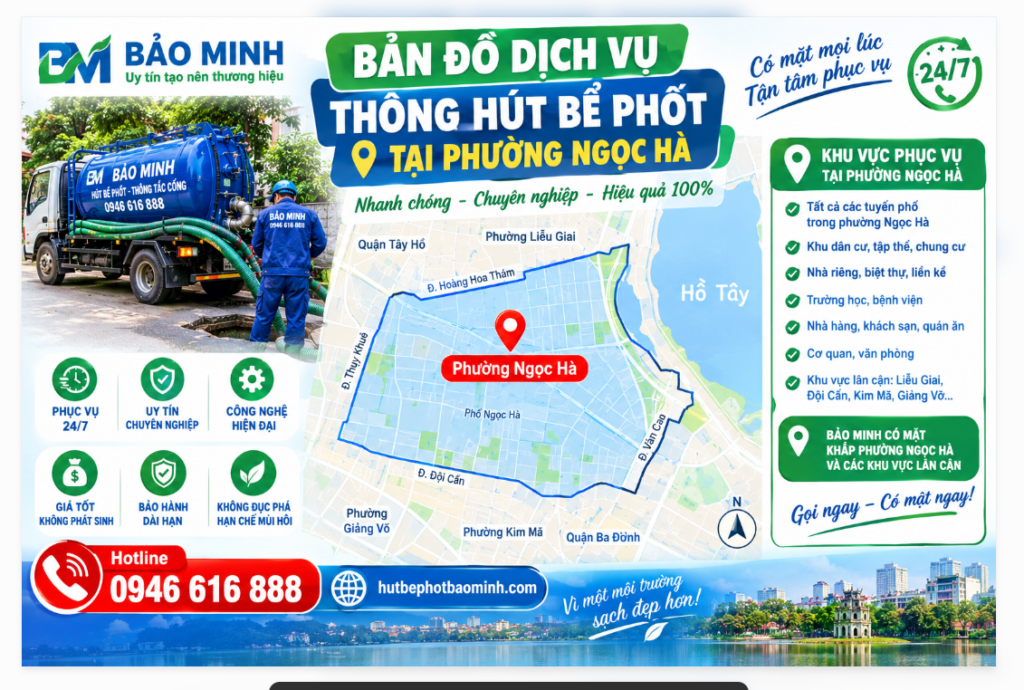 bản đồ khu vực phục vụ của bảo minh