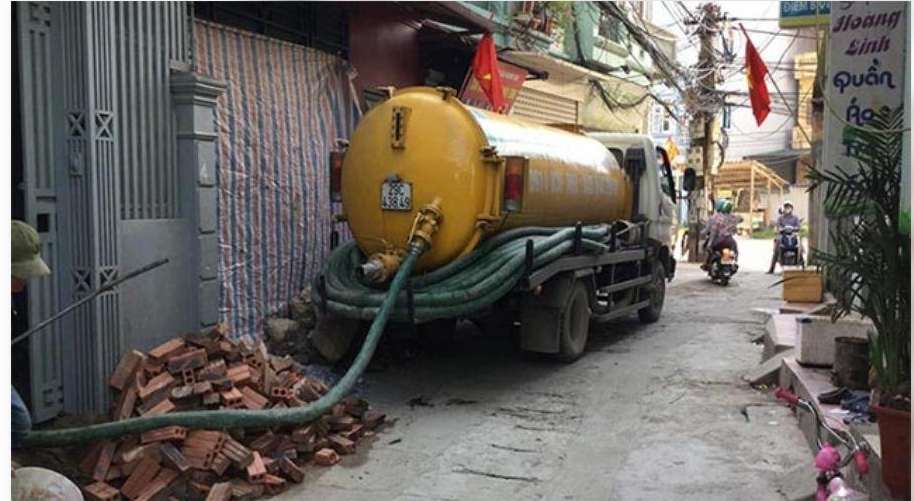 hút bể phốt tại phường đống đa