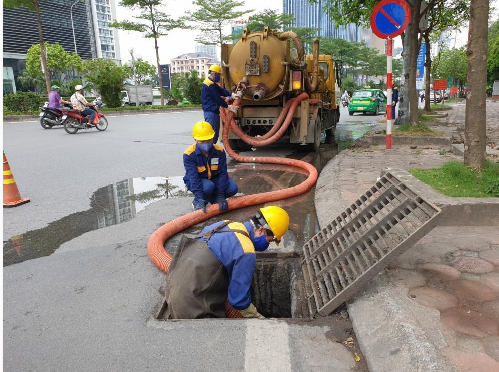 thông hút bể phốt tại phường bạch mai